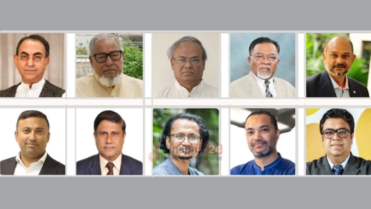 প্রধানমন্ত্রীর ১০ উপদেষ্টার দপ্তর বণ্টন, কে কোন দায়িত্বে