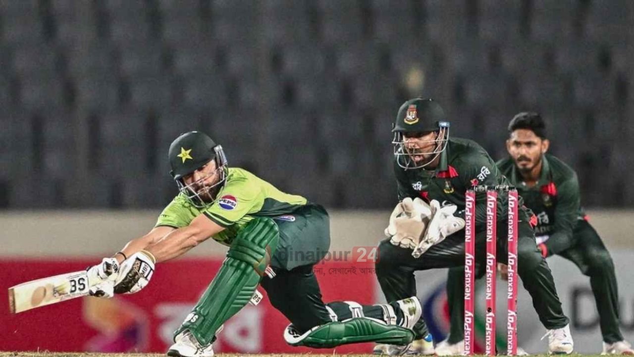 শ্বাসরুদ্ধকর ম্যাচে পাকিস্তানকে হারিয়ে সিরিজ জিতল বাংলাদেশ