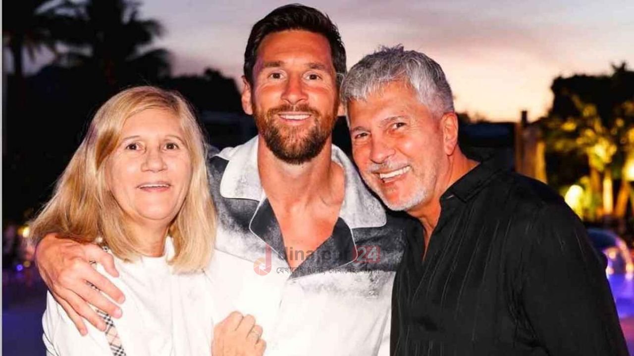 বাবা হারালেন লিওনেল মেসি