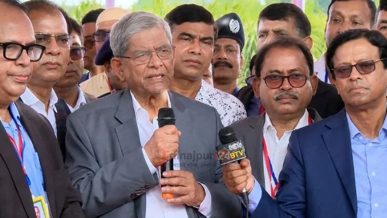 ঠাকুরগাঁও বিশ্ববিদ্যালয়ের ভিত্তিপ্রস্তর স্থাপন করলেন রাষ্ট্রপতি মির্জা ফখরুল ইসলাম আলমগীর